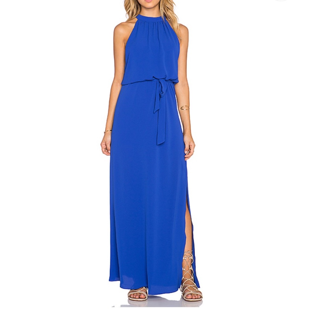 Revolve blue maxi dress